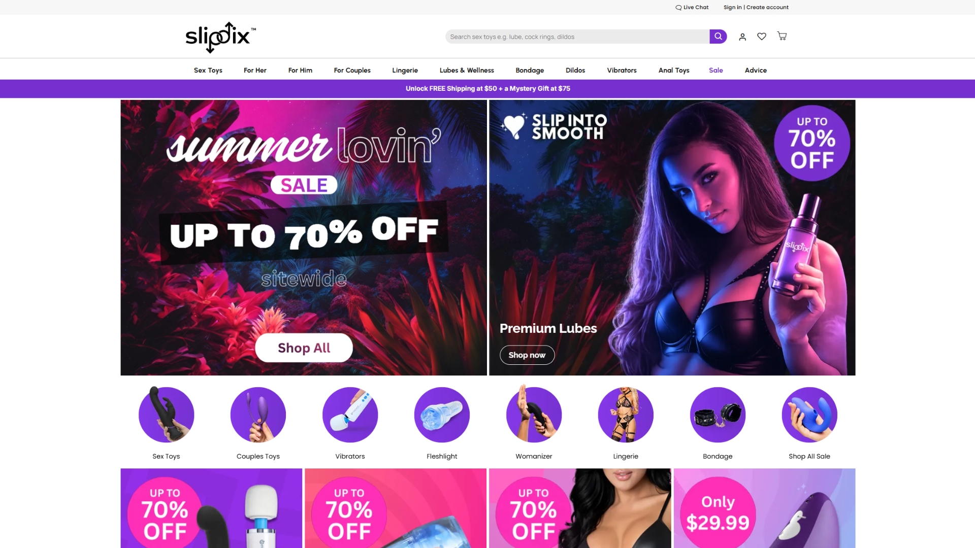 SlipDix ecommerce portfolio project by SUTSTONE LLC